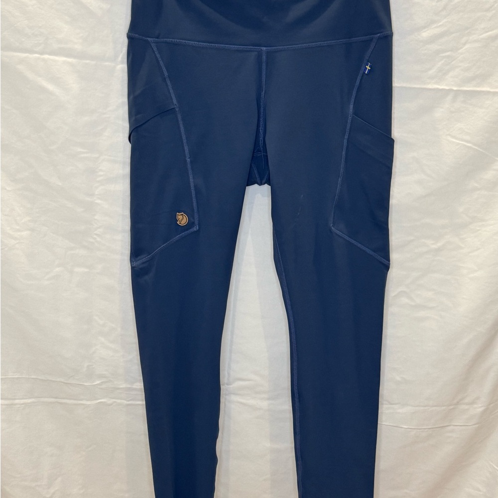 Blue/Teal Leggings with Pockets